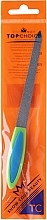 Fragrances, Perfumes, Cosmetics Sapphire Nail File 17cm, green-blue, 77173 - Top Choice