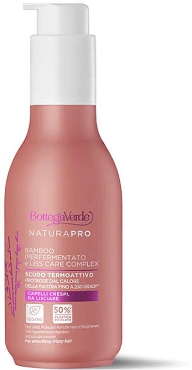 Hair Fluid - Bottega Verde Naturapro Perfectly Sleek Heat Shield — photo N1