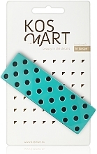 Hair Clip 'Turquoise dots' - Kosmart — photo N1