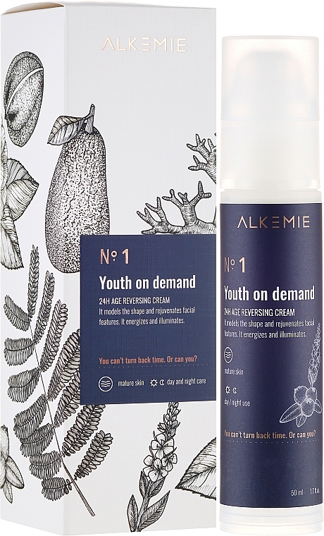 Rejuvenating Lifting Face Cream - Alkmie Youth On Demand 24H Age Reversing Cream — photo N19