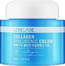 Hyaluron & Collagen Face Cream - Lebelage Collagen Hyaluronic Cream — photo N1