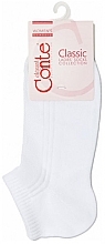 Fragrances, Perfumes, Cosmetics Women Socks "Classic", 016 white - Conte