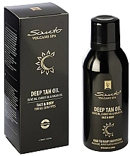 Face & Body Tan Oil - Santo Volcano Spa Deep Tan Oil — photo N1