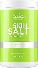 Pear Foot Bath Salt - Farmona Professional Skin Salt Extract Pear Foot Bath Salt — photo N1