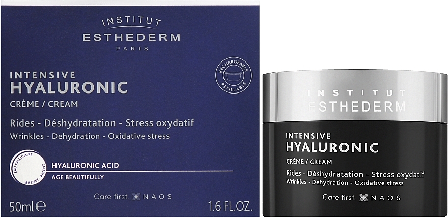 Hyaluronic Acid Cream - Institut Esthederm Intensive Hyaluronic Cream — photo N2