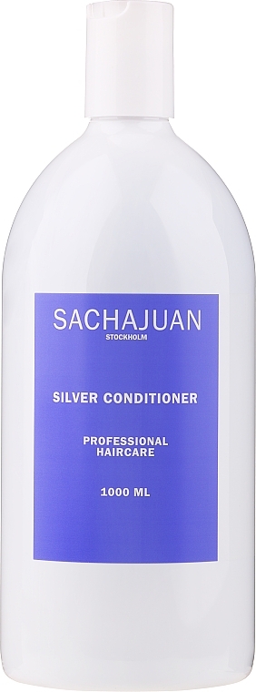 Blonde Hair Conditioner - Sachajuan Stockholm Silver Conditioner — photo N5