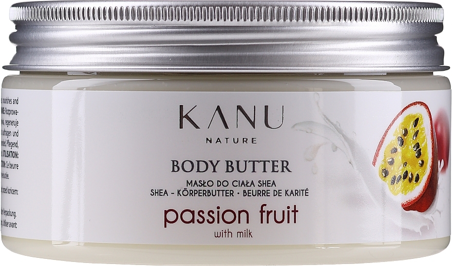 Body Butter "Passion Fruit" - Kanu Nature Passion Fruit Body Butter — photo N1