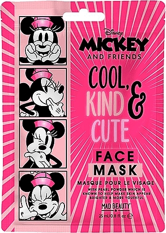 Minnie Pearl Powder Face Mask - Mad Beauty Mickey and Friends — photo N1