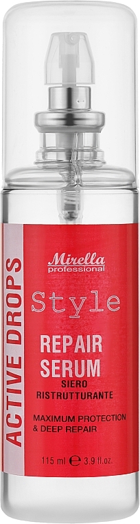 Repair Hair Serum - Mirella Style Active Drops Serum — photo N6