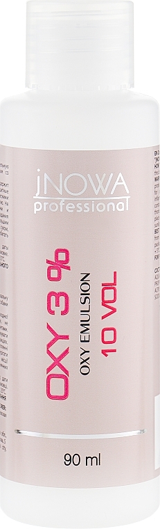 Oxidizing Emulsion - jNOWA Professional OXY 3 % (10 vol) — photo N1