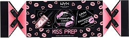 Fragrances, Perfumes, Cosmetics Set - NYX Professional Makeup Kiss Prep Set (lip/scr/14g + lip/balm/12g + lip/oil/8ml)