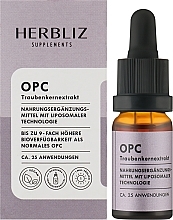 Dietary Supplement in Drops - Herbliz OPC Grape Seed Extract — photo N2