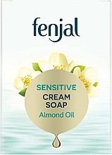 Fragrances, Perfumes, Cosmetics Almond Oil Cream Soap for Sensitive Skin - Fenjal Sensitive Almond Oil Cream Soap