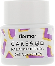 Nail & Cuticle Oil - Flormar Care & Go Nail and Cuticle Oil — photo N1