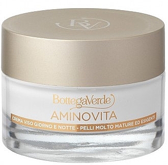 Anti-Aging Face & Neck Cream 60+ - Bottega Verde Aminovita Face And Neck Cream 60+ — photo N1