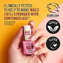 Nail Strengthener - Rimmel Nail Nurse 2 in 1 Nail Treatment Strengthening Base Coat — photo N8