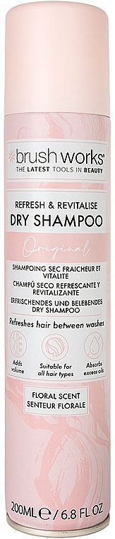 Dry Shampoo - Brushworks Refresh & Revitalise Floral Dry Shampoo — photo N1