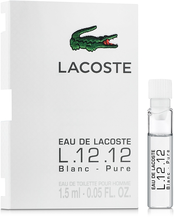 Lacoste Eau De L.12.12 Blanc - Eau de Toilette (sample) — photo N1