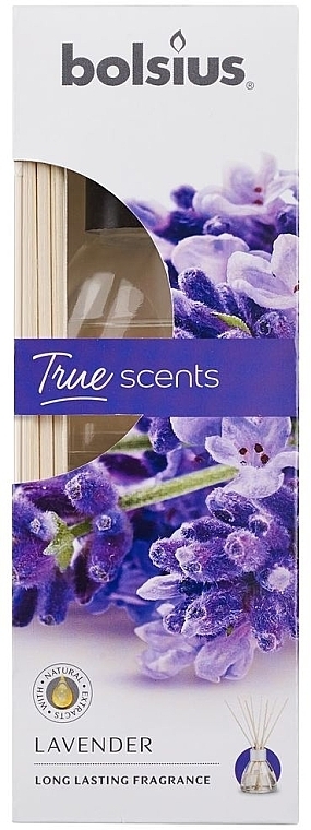 Reed Diffuser "Lavender" - Bolsius Fragrance Diffuser True Scents Lavender — photo N2