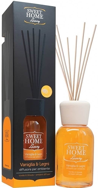 Vanilla & Wood Reed Diffuser - Sweet Home Collection Vanilla & Woods Aroma Diffuser — photo N1