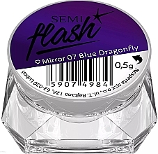 Fragrances, Perfumes, Cosmetics Nail Mirror Powder - Semilac SemiFlash Mirror