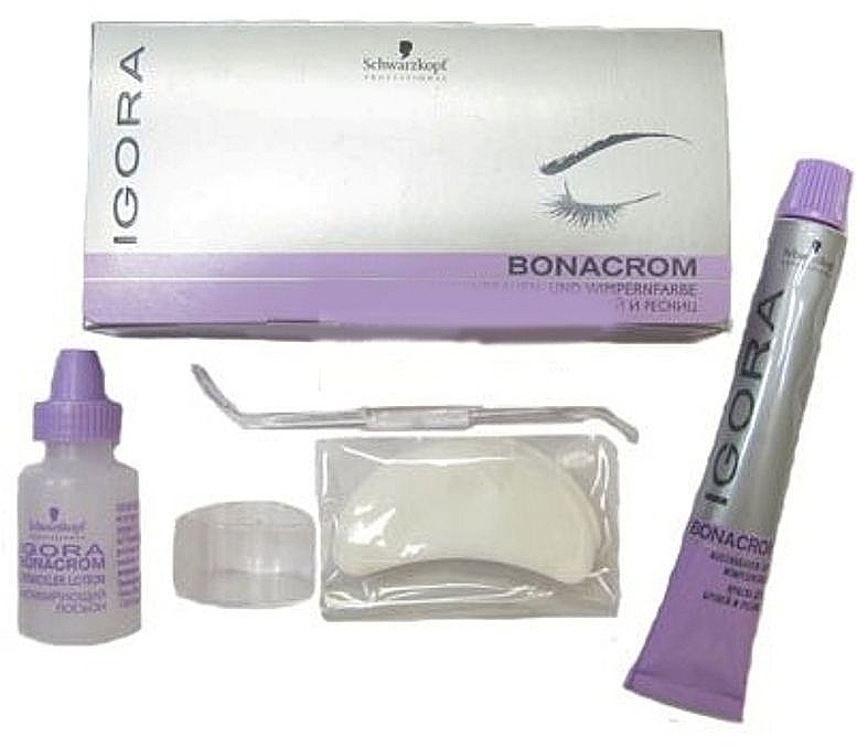 Brow & Lash Tint - Schwarzkopf Professional Igora Bonacrom — photo N1