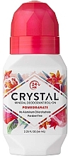 Fragrances, Perfumes, Cosmetics Pomegranate Scented Roll-On Deodorant - Crystal Essence Deodorant Roll-On Pomegranate