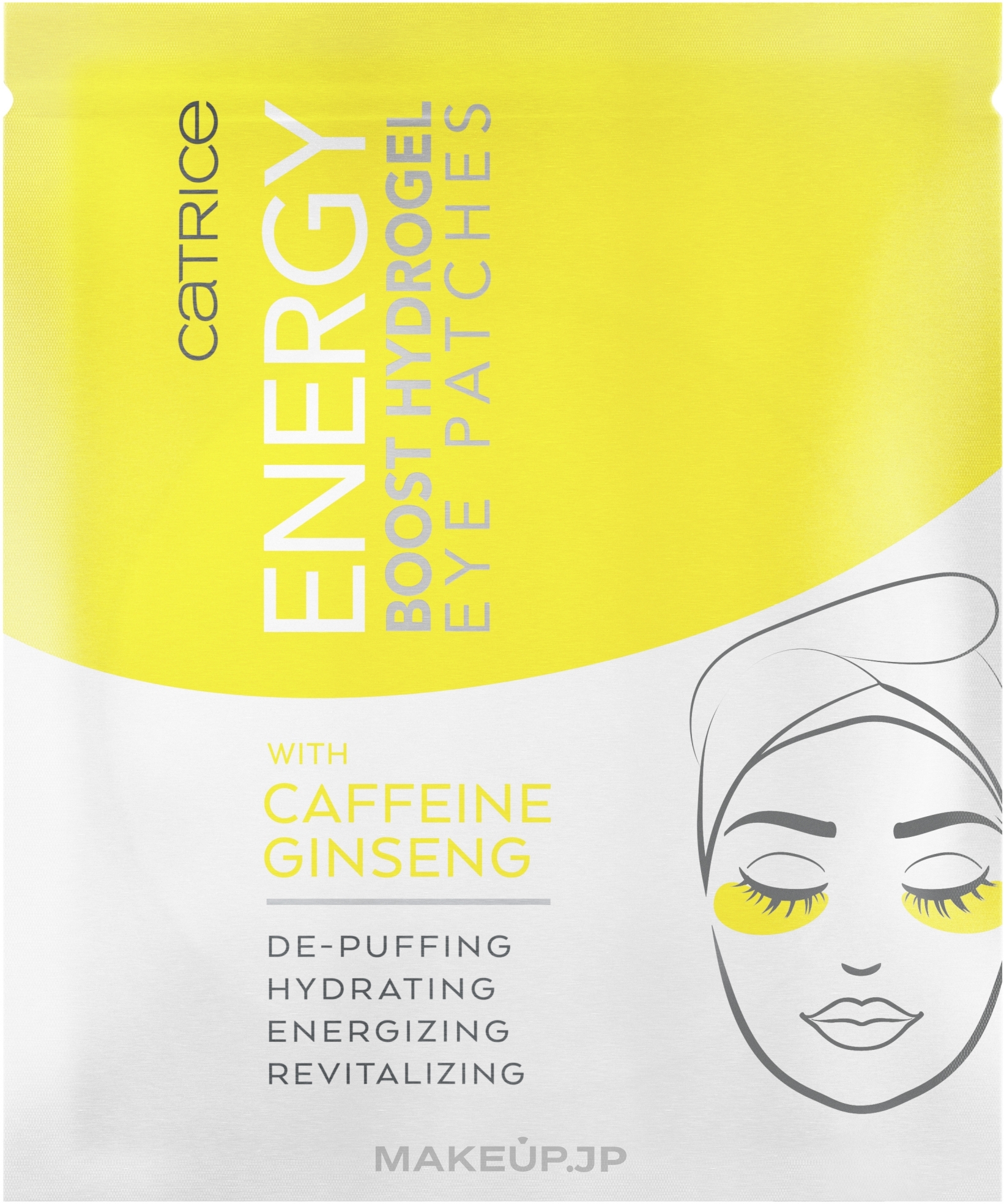 Hydrogel Eye Patch - Catrice Energy Boost Hydrogel Eye Patches — photo 2 szt.