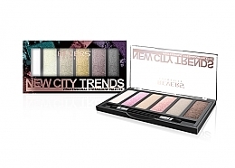 Fragrances, Perfumes, Cosmetics Eyeshadow Palette - Revers New City Trends Eyeshadow Palette