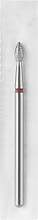 Fragrances, Perfumes, Cosmetics Nail File Drill Bit, bullet, 2,5 mm, red - Head The Beauty Tools