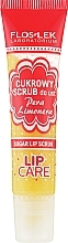 Fragrances, Perfumes, Cosmetics Sugar Lip Scrub - Floslek Lip Care Sugar Lip Scrub Pear