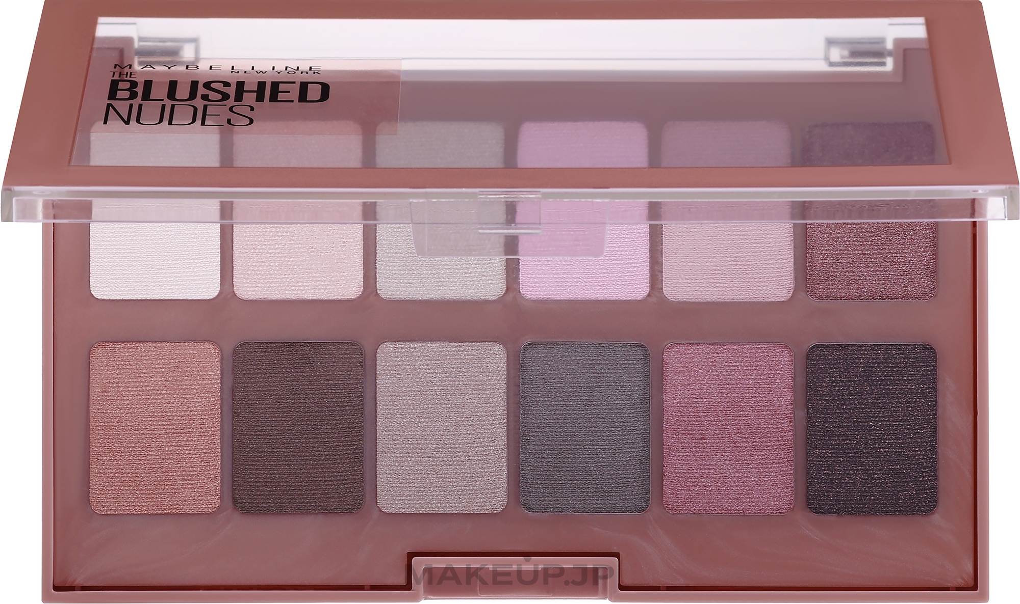 Eyeshadow Palette 12 Shades - Maybelline The Blushed Nude — photo 9.6 g