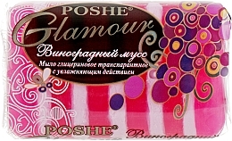 Glycerin Transparent Soap 'Grape Mousse' - Poshe — photo N1