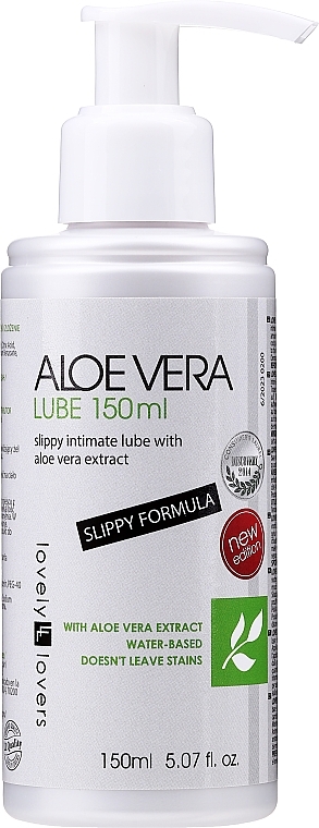 Aloe Lubricant - Lovely Lovers Aloe Vera Lube — photo N1