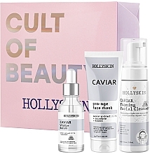 Fragrances, Perfumes, Cosmetics Set - Hollyskin Caviar Intensive Care (mask/100ml + foam/150ml + ser/50ml)