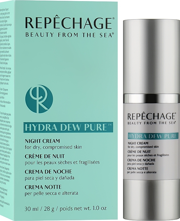 Night Face Cream - Repechage Hydra Dew Pure Night Cream — photo N9