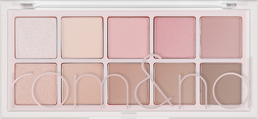 Eyeshadow Palette - Rom&nd Better Than Palette Peony Nude Garden — photo N2