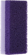 Fragrances, Perfumes, Cosmetics Double-Sided Pumice Sponge, 71010, violet - Top Choice
