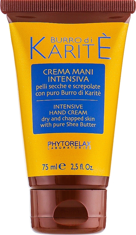 Hand Cream - Phytorelax Laboratories Shea Butter Intensive Hand Cream — photo N4