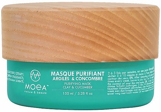 クレイ＆キューカンバー ピュリファイング マスク - Moea Purifying Mask Clay & Cucumber	 — photo N1