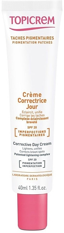 Correcting Day Cream - Topicrem Corrective Day Cream SPF 20 — photo N2