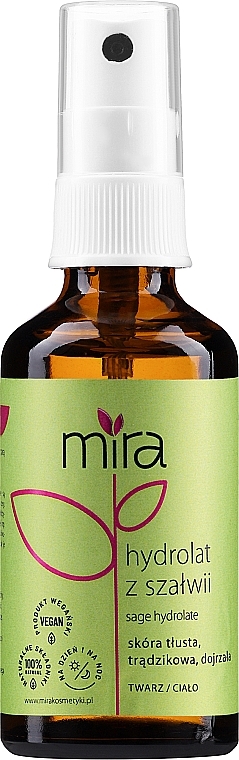 GIFT! Sage Hydrolate - Mira Sage Hydrolate — photo N1