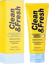 Fragrances, Perfumes, Cosmetics Brightening Night Face Cream - Eunyul Clean & Fresh Pure Brightening Night Cream