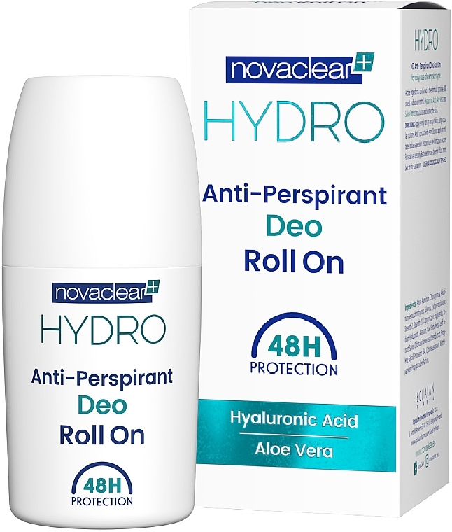Roll-On Deodorant - Novaclear Hydro Anti-Perspirant Deo Roll On — photo N1