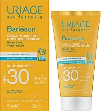 Facial Sunscreen - Uriage Bariesun Moisturising Cream High Protection SPF30+ — photo N2