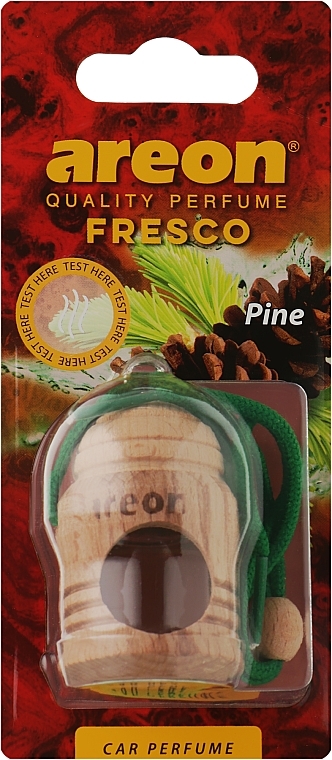 Pine Car Air Freshener - Areon Fresco Pine — photo N1