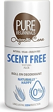 Fragrances, Perfumes, Cosmetics Scent-Free Deodorant - Pure Beginnings Eco Roll On Deodorant