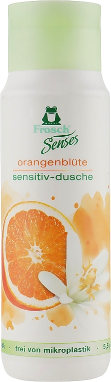 Orange Blossom Shower Gel - Frosch Sensitive Shower Gel — photo N1