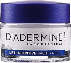 Fragrances, Perfumes, Cosmetics Nourishing Night Face Cream - Diadermine Lift+ Nutritive Night Cream