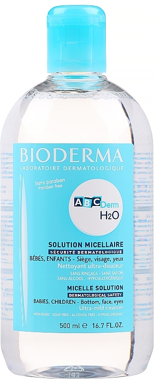 Kids Miccelar Water - Bioderma Abcderm H2o Cleansing Water — photo N1